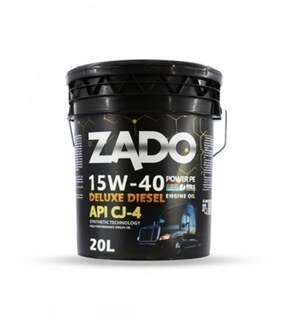 روغن موتوردیلوکس دیزل برند زادو 15W-40 CJ-4 (20 لیتری)