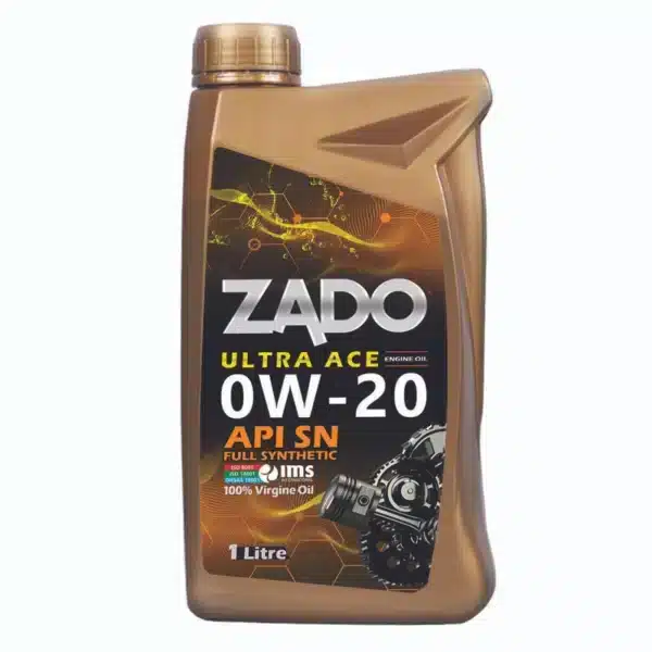 روغن موتور الترا آیس برند زادو 0W-20 SN تکی و کارتن 12 عدد (1 لیتری)