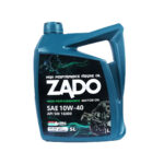 روغن موتور 5لیتری 10W-40SM اکسترا مکس برند زادو تکی و کارتن 4 عدد
