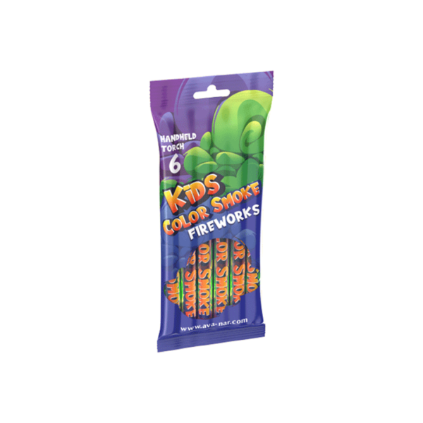 دود رنگی دستی کودکان کارتن 20 عددی برند آوانار - تصویر 2