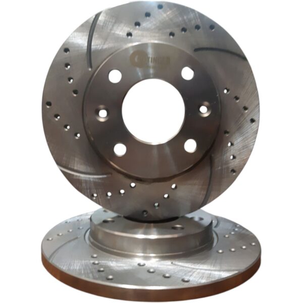 دیسک ترمز تیپ2 روتینگر | front wheel brake disc Peugeot 206 Rotinger