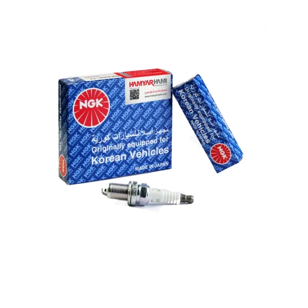 شمع پایه کوتاه NGK تک پلاتین کد BKR6E-11 90920 ژاپن