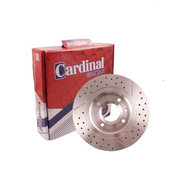 دیسک چرخ پراید کاردینال | Cardinal Pride perforated front wheel disc