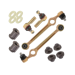 کیت جلوبندی پراید فلزی ۱۴ تیکه با بوش فلزی رفیع نیا