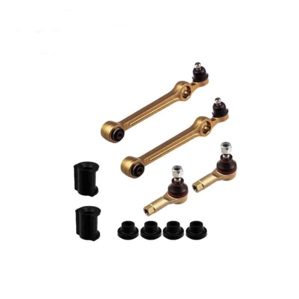 کیت جلوبندی پراید لاستیکی ۱۴ تیکه با بوش لاستیکی رفیع نیا