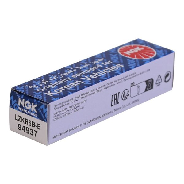 شمع پایه بلند نازک یورو 4 LZKR6B-E 94937 NGK ژاپن