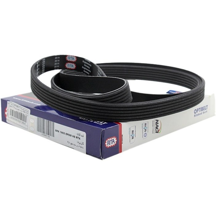 تسمه دینام پژو ۲۰۶ تیپ۵ برند اپتی بلت 6PK 1575 EPDM H5 تسمه دینام پژو ۲۰۶ تیپ۵ برند اپتی بلت 6PK 1575 EPDM H5