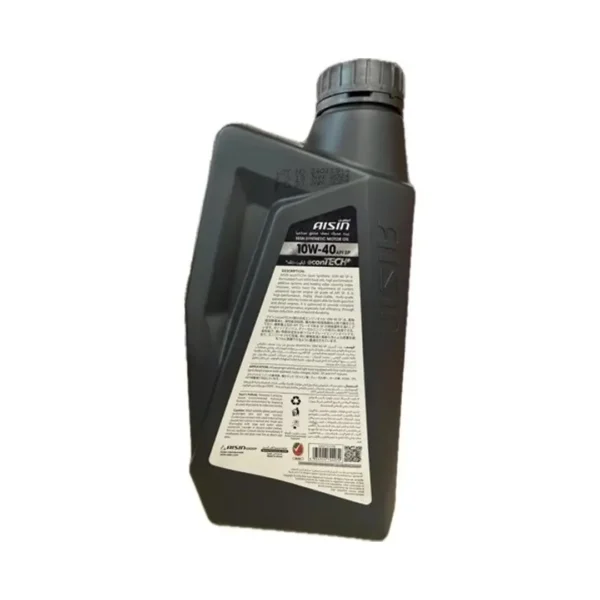 نمای پشت روغن موتور10W-40SP