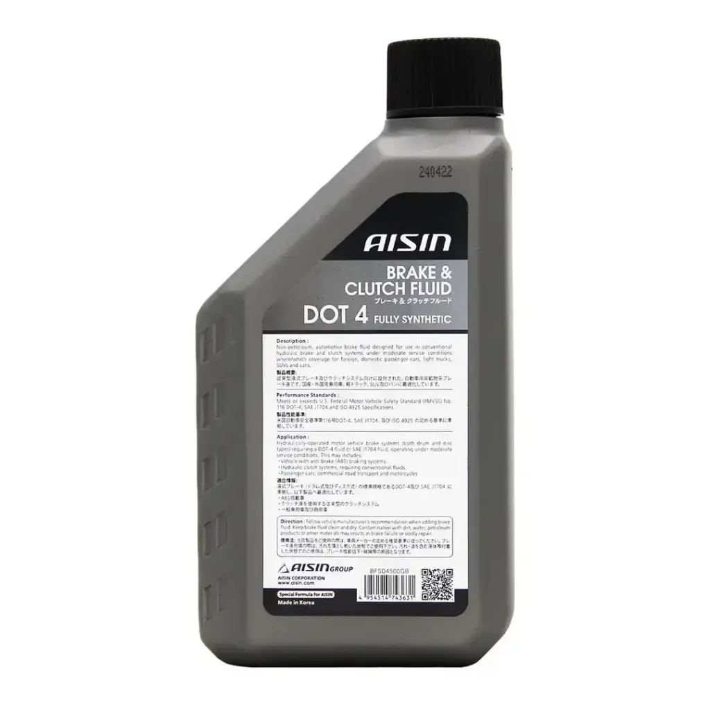 پشت روغن ترمز ایسین DOT4